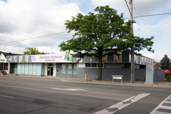 Alphabet Treehouse Childcare Entrance